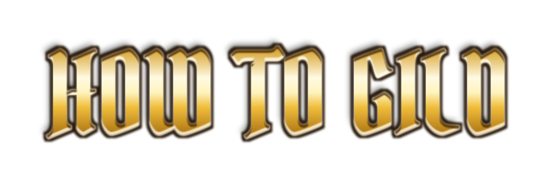 How to Gild